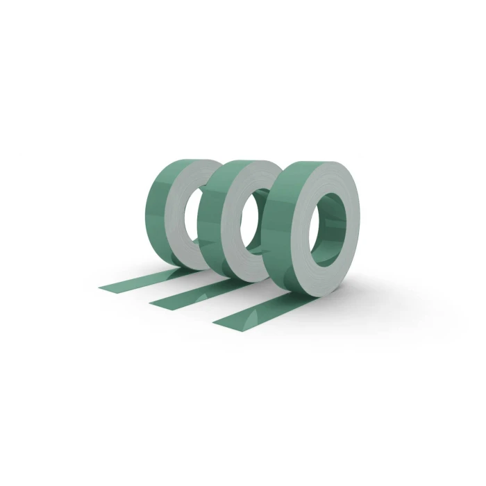 Штрипс с полимерным покрытием Полиэстер, толщина 1,00 мм, цвет RAL 5021