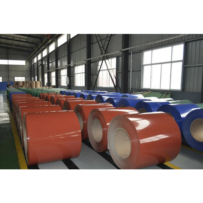 Штрипс с полимерным покрытием ECOSTEEL®, толщина 0,50 мм, цвет золотистый дуб фото 4
