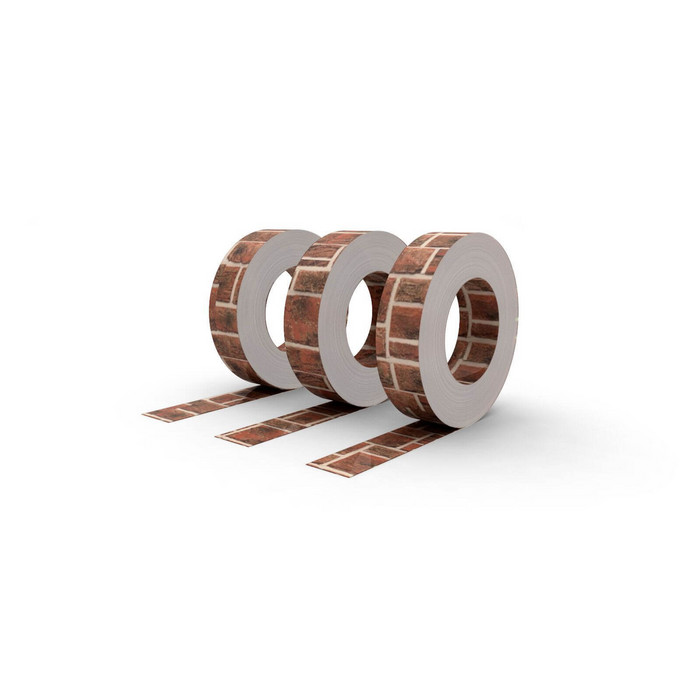 Штрипс с полимерным покрытием ECOSTEEL®, толщина 0,50 мм, цвет кирпич рустик