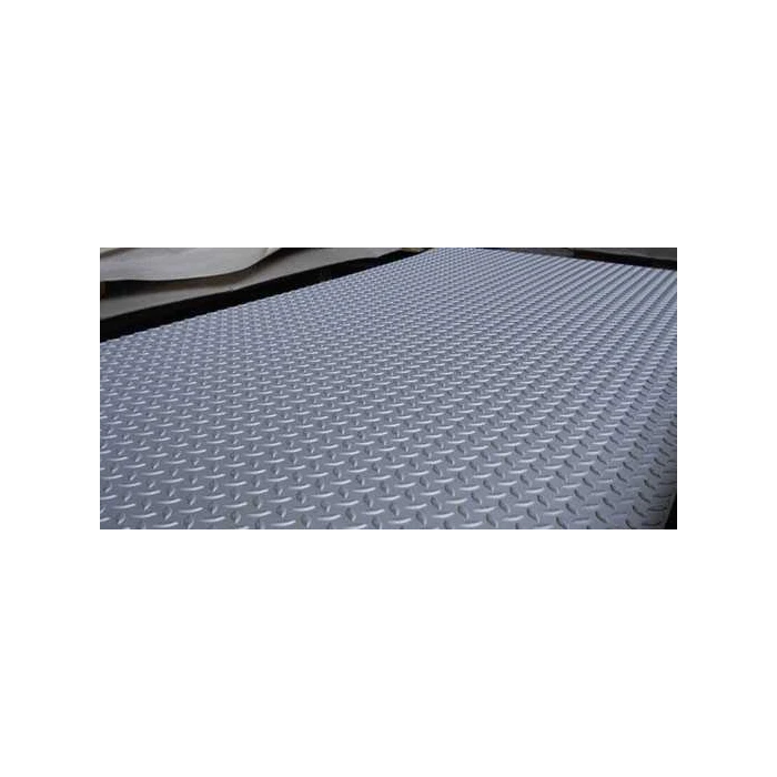 Лист рифленый нержавеющий чечевица 6х1500х6000 мм