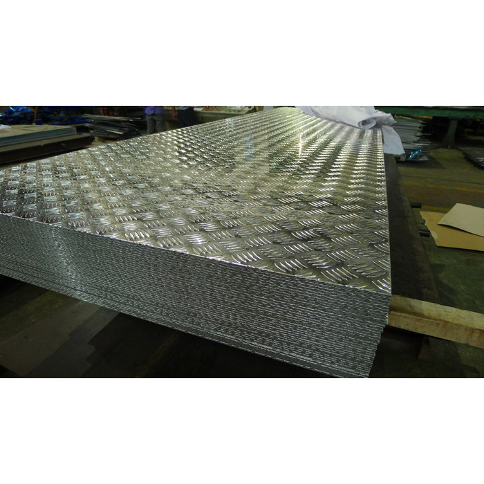 Лист рифлёный квинтет AISI 304 1.5х500х1250 мм фото 2