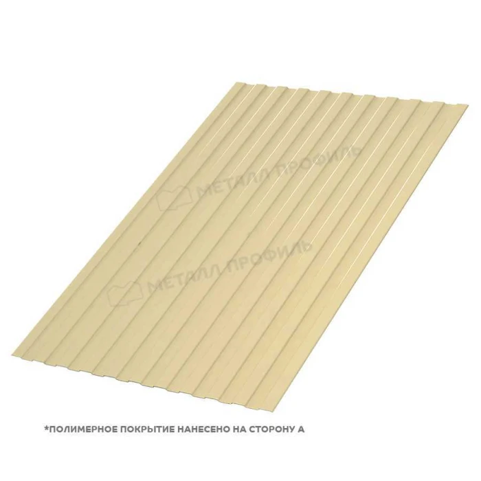 Профлист Металл Профиль С-8 0,5 NormanMP RAL 1014 Слоновая кость