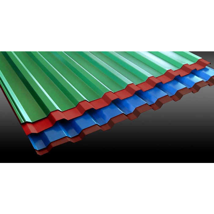 Профлист Grand Line С10R Velur 0.5 мм RAL 8004 Терракота фото 2