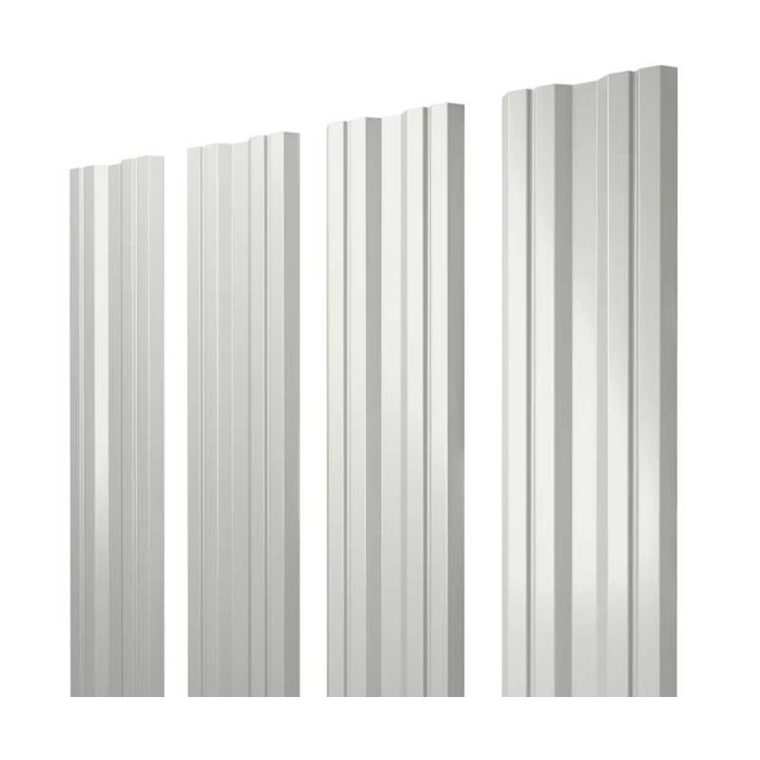 Штакетник Twin Grand Line 0,45 Полиэстер RAL9003 Сигнальный Белый