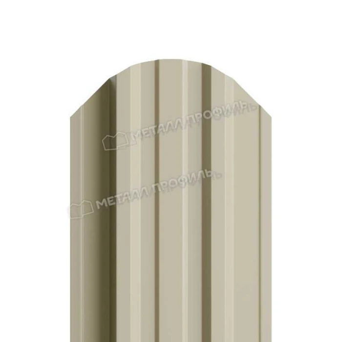Штакетник Металл Профиль TRAPEZE-O 0,45 Полиэстер RAL1035 Бежевый жемчуг