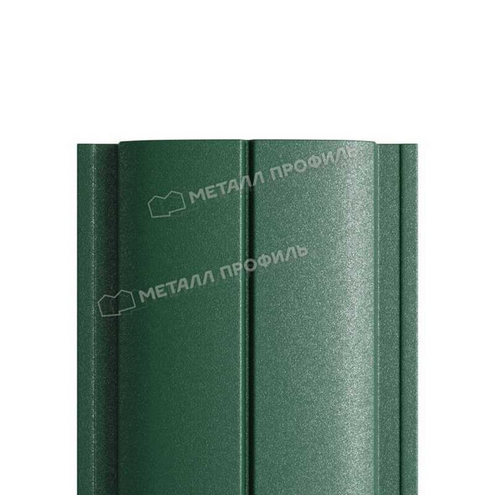Штакетник Металл Профиль ELLIPSE-T 0,5 VikingMP® E RAL 6005 Зеленый мох